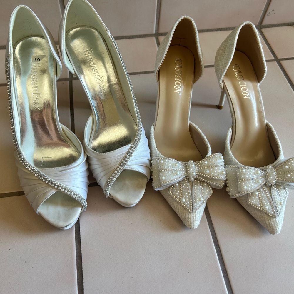 Bridal heels lot
